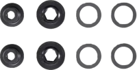 Amflow Avinox Kurbelschrauben-Kit (Dual-Ring Lasergravur)