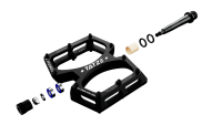 TATZE CONTACT Junior Pedal, schwarz