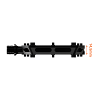 TATZE CONTACT Large Pedal, rot