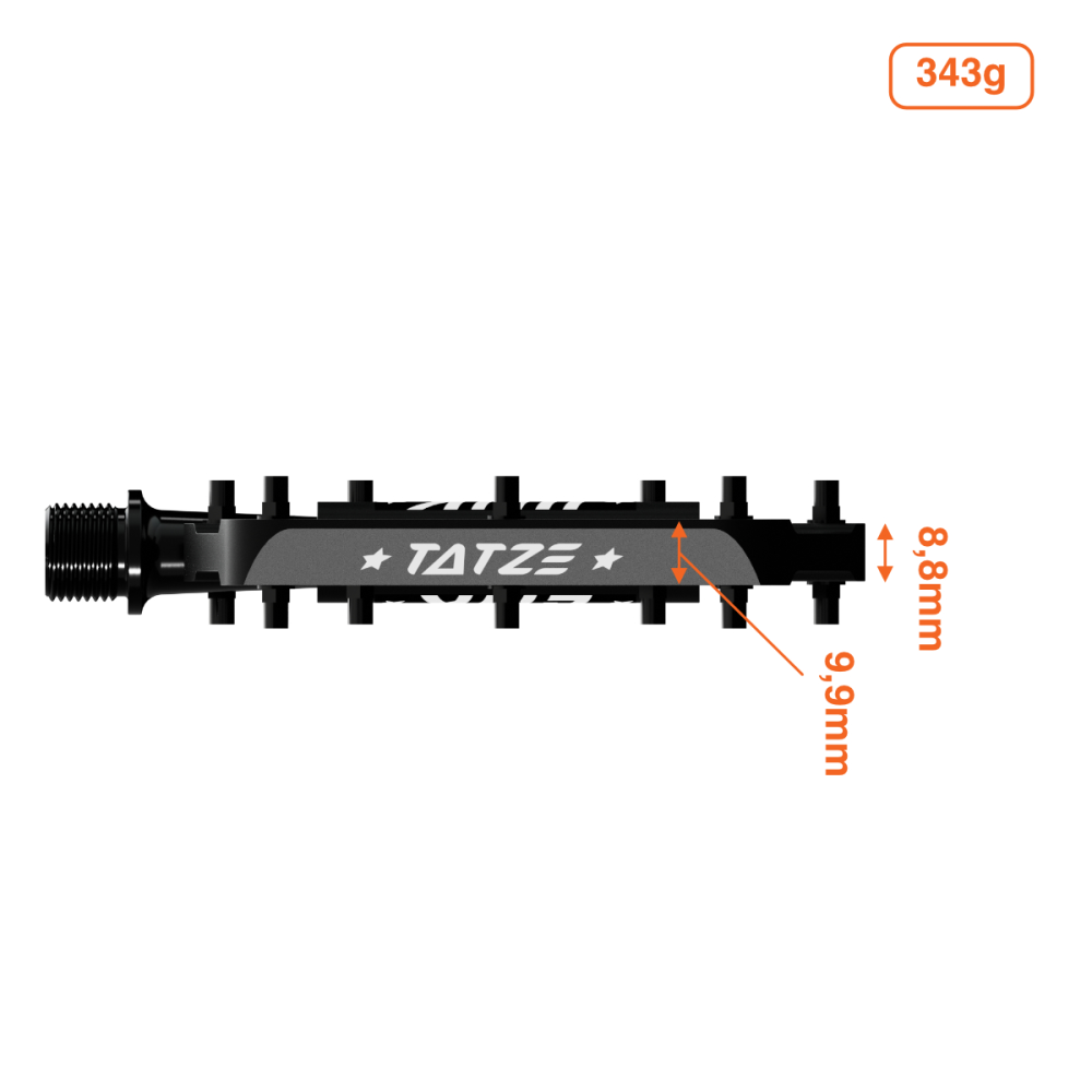 Tatze TATZE LINK Pedal, schwarz