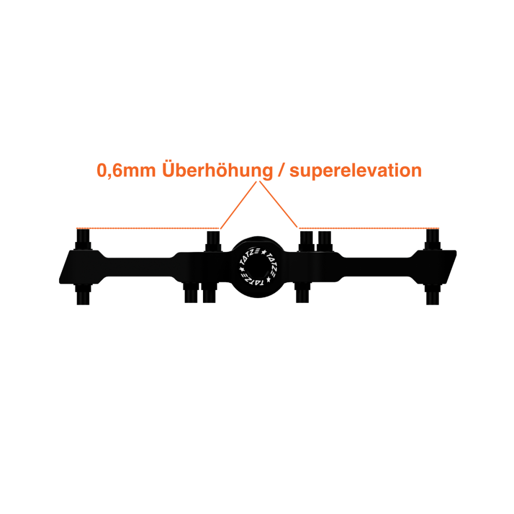Tatze TATZE LINK Pedal, schwarz