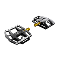 Tatze TATZE TWO-FACE 2 Titan Pedal, schwarz