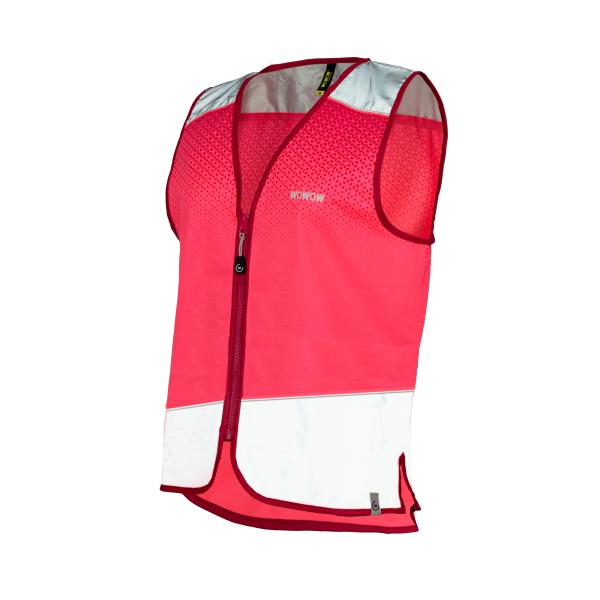 Leuchtweste, YARA Jacket, pink, PINK, XXL