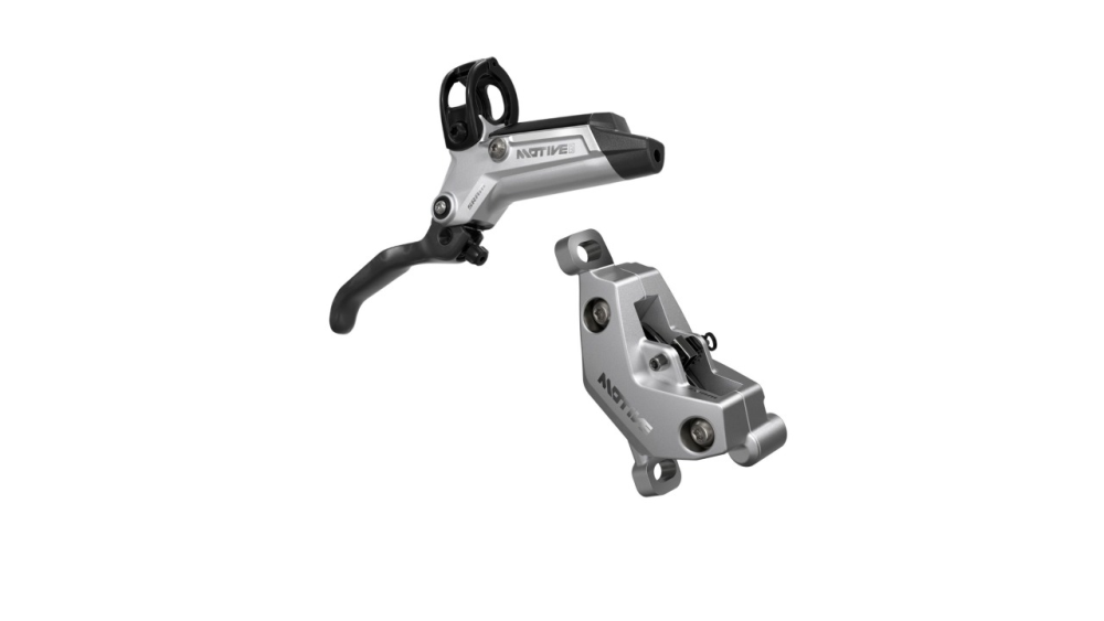 SRAM Motive Ultimate Carbon Rear 4-Kolben, Clear Ano, A2