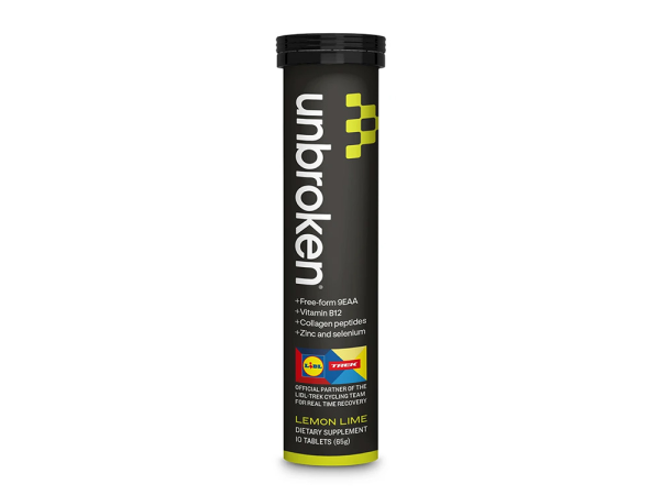 Unbroken UNBROKEN Brausetabletten Real Time Recovery Lemon Lime | 10 Tabletten