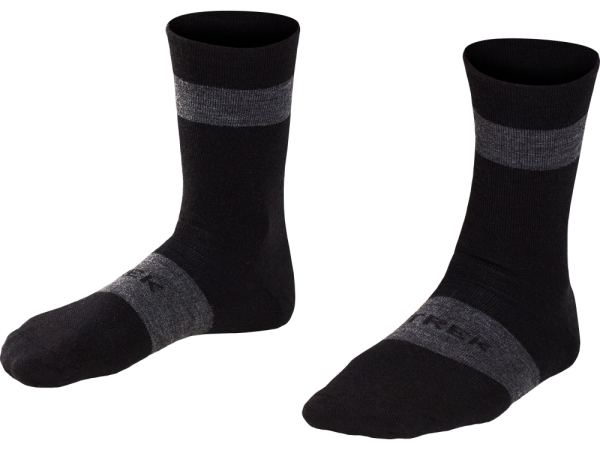 Trek Socke Race Crew Merinowolle XL (45-47+) Black