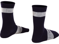Trek Socke Race Crew Merinowolle M (39-41) Deep Dark Blue