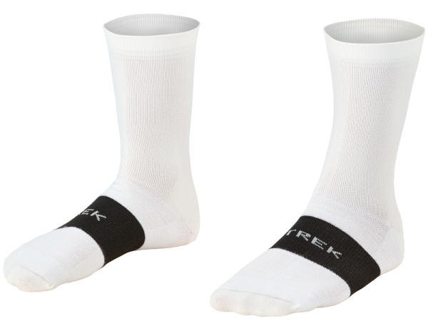 Trek Socke Race Crew S (35-38) White