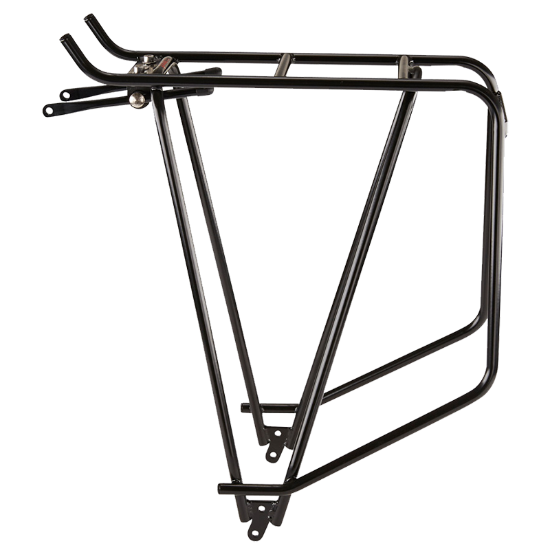 Gepäckträger, CARGO Classic 28", schwarz, CrMo-Stahl