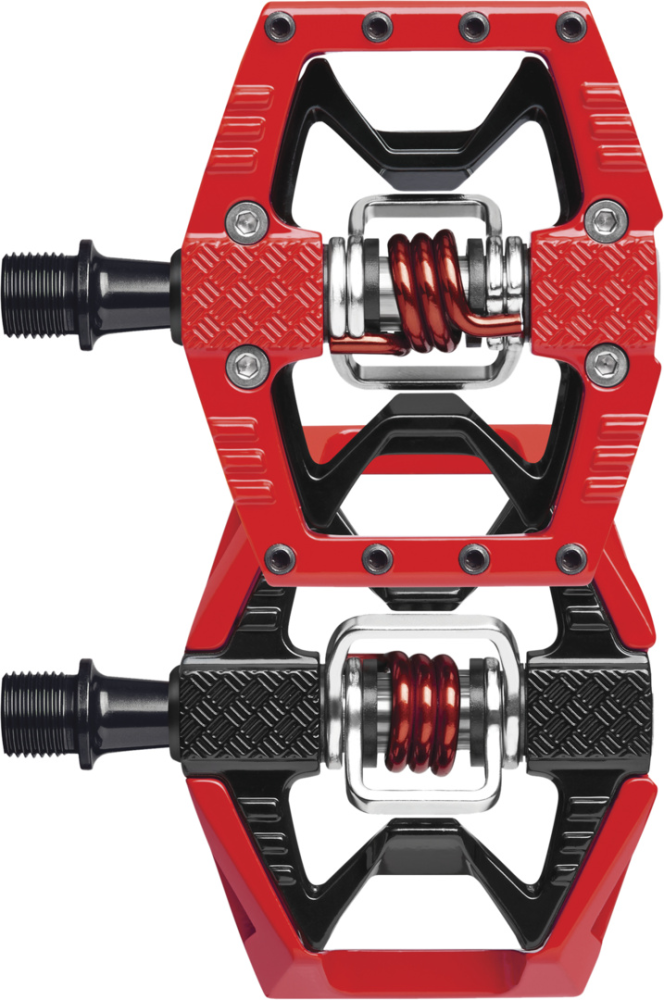 Crankbrothers Pedal Double Shot 3 mit Pins rot