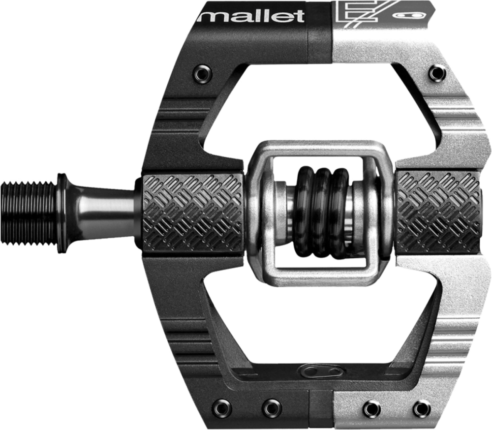 Crankbrothers Pedal Mallet E Long Spindle black-silber