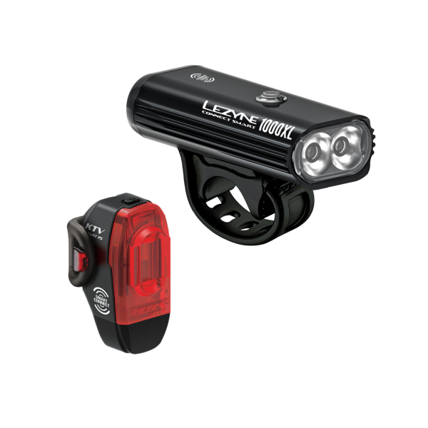 Lezyne Connect Smart 1000Xl / Ktv Smart Pair, black