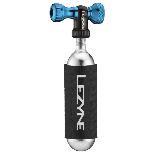 Lezyne Control Drive CO2 With 25G Cartridge, blue gloss