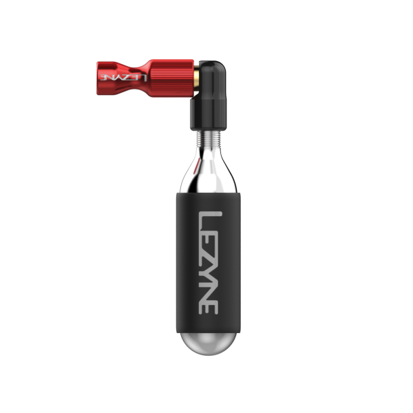 Lezyne Trigger Drive CO2 With 16G Cartridge, red gloss