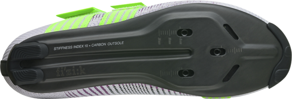 Fizik Powerstrap Aeroweave Shoes violett/neongrün 41