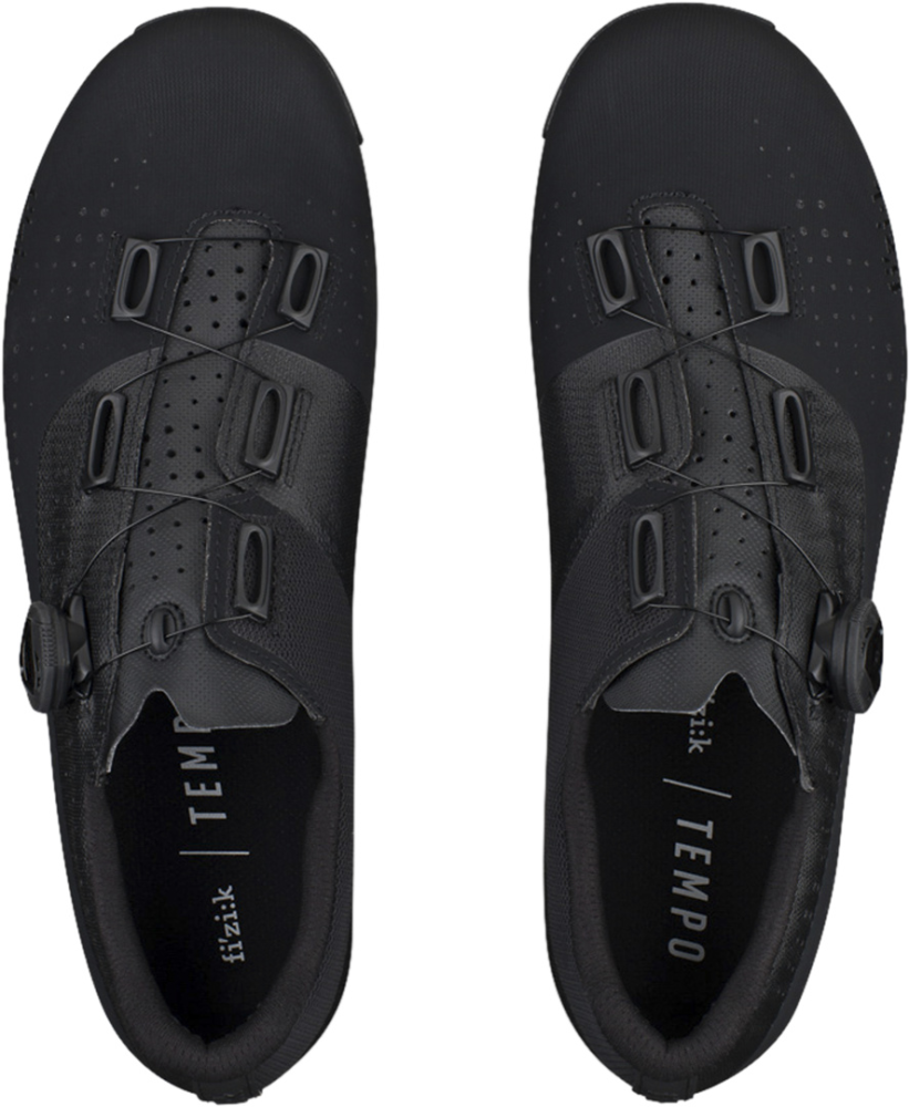 Fizik Overcurve R4 Wide Shoes schwarz/schwarz 43