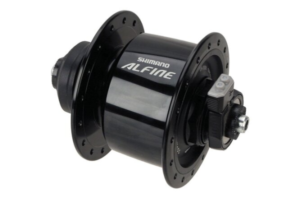 Shimano Nabendynamo ALFINE DH-S501 100 mm Center-Lock 36-Loch 6V/3.0W QR schwarz