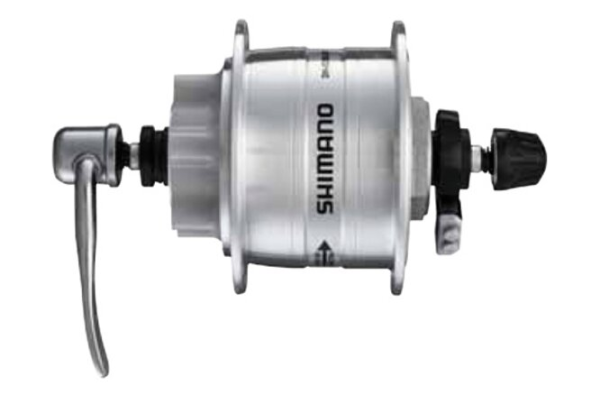 Shimano Nabendynamo DH-3D32 100 mm 6-Loch 36-Loch 6V/3.0W QR silber