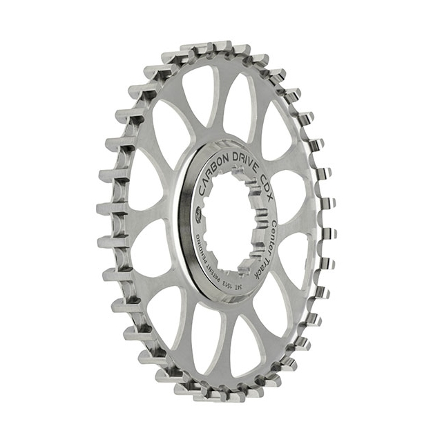 Gates Carbon Drive Ritzel hinten Gates CT 24Z Center Track CDX / 24 ZähneCenter Track, 24 Zähne, für 9-Spline Nabe