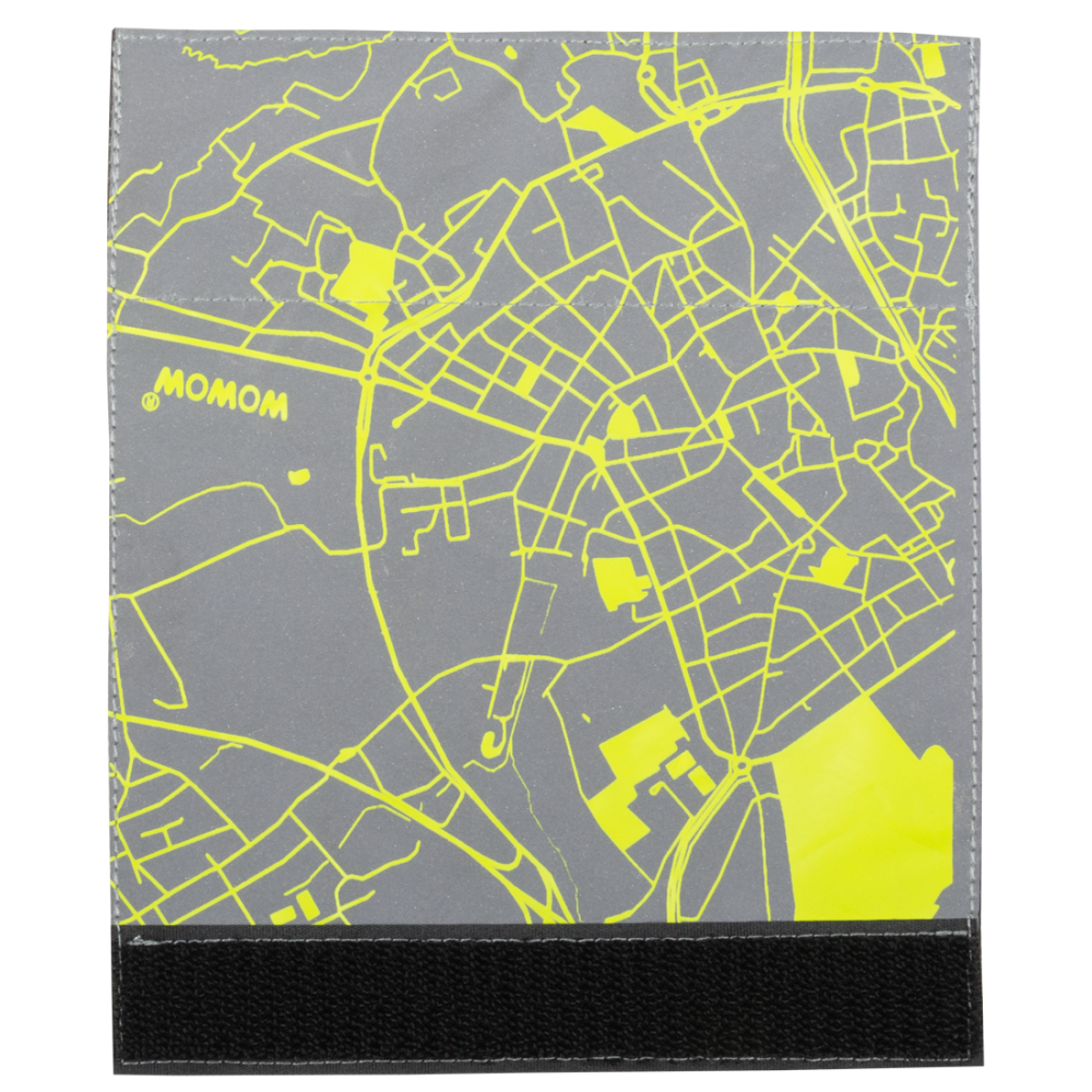 Reflektierendes Band, QUADRO, GRAU, one size