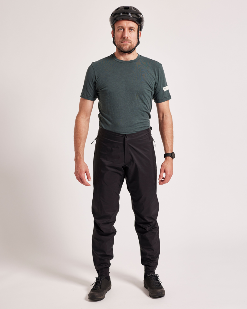 Albion Cycling Zoa Rain Trousers (Black)
