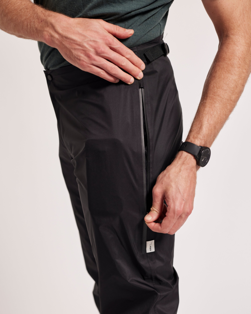 Albion Cycling Zoa Rain Trousers (Black)