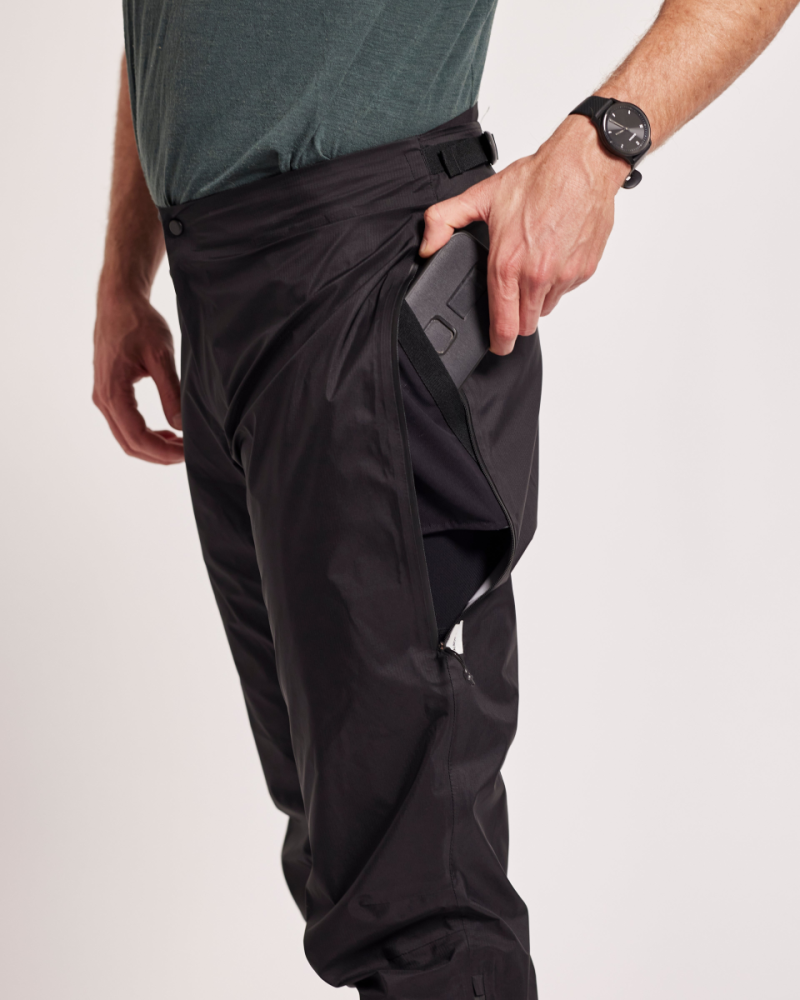 Albion Cycling Zoa Rain Trousers (Black)