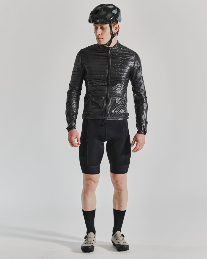Albion Cycling unisex ultralight insulated jacket (graphite)