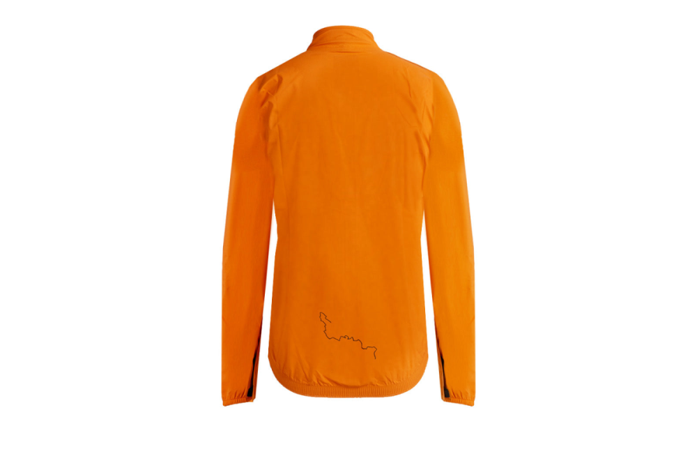 Albion Cycling Women's All Road Pertex® Shield Rain Jacket (Orange)