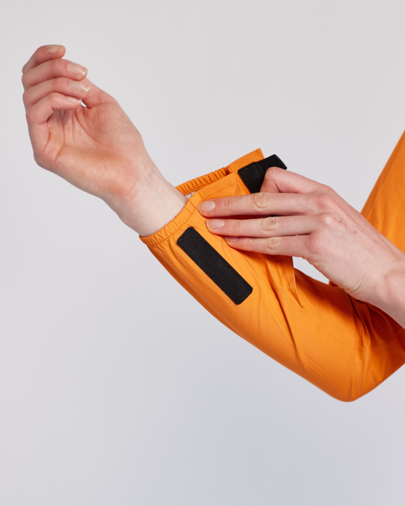 Albion Cycling Women's All Road Pertex® Shield Rain Jacket (Orange)