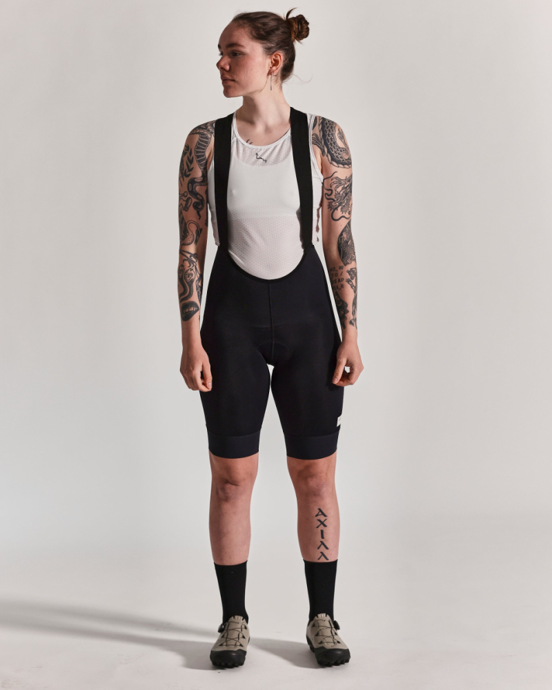 Albion Cycling Women's ABR1 Bib Shorts (Black)
