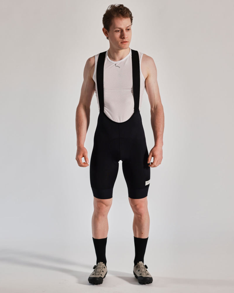 Albion Cycling Men's ABR1 Bib Shorts (Black)