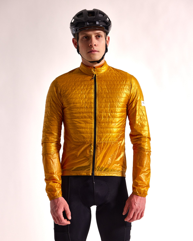 Albion unisex ultralight insulated jacket (burnt yellow)