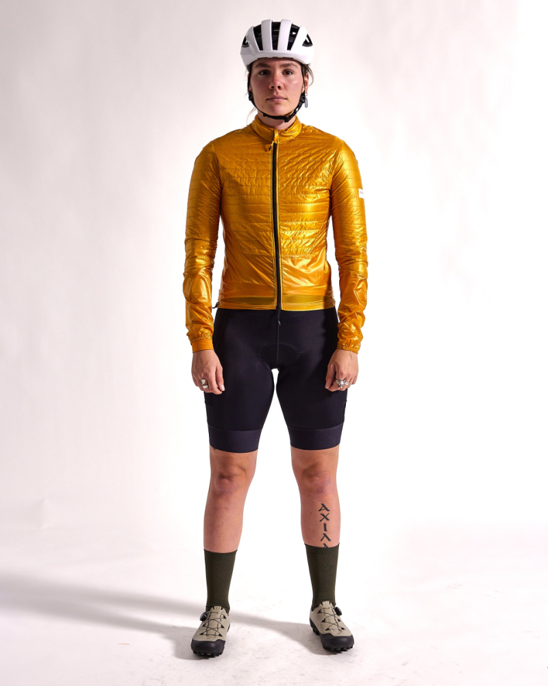 Albion unisex ultralight insulated jacket (burnt yellow)