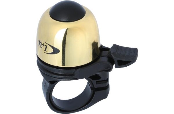 BIKE ATTITUDE Glocke 22.2 od.-25.4 mm drehbar aus Messing