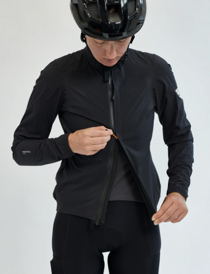 Albion Cycling Women's All Road Pertex® Shield Rain Jacket (Black)