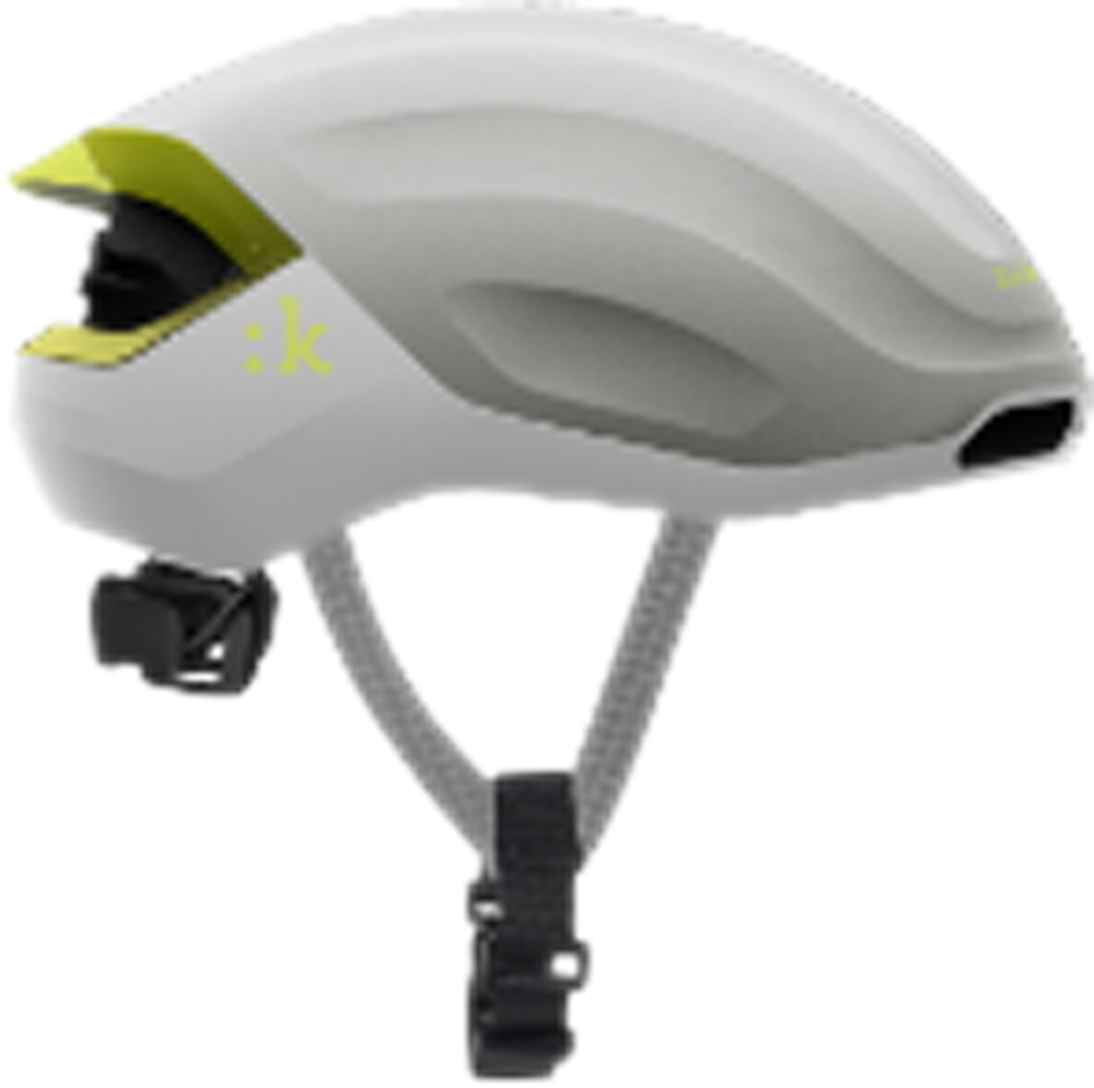 Fizik Kudo Aero Helmet + Light silber L