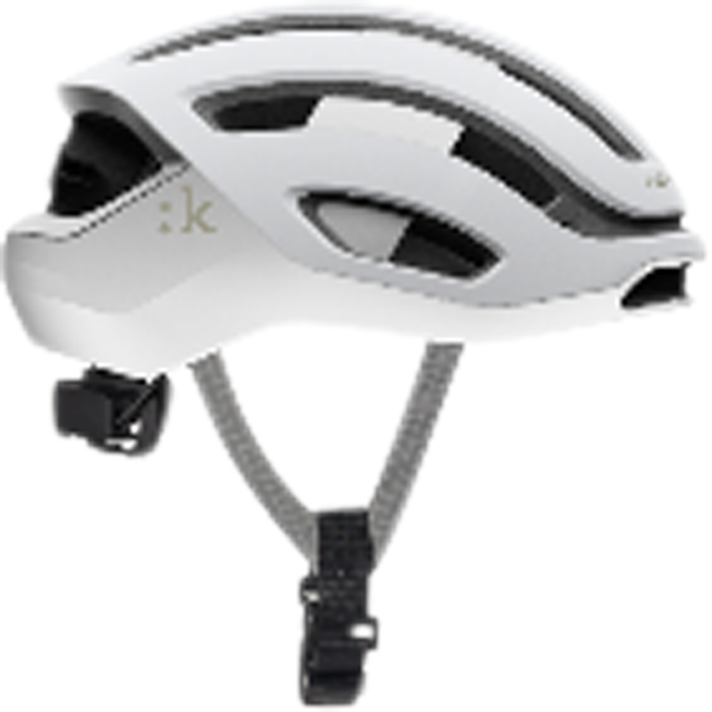 Fizik Kudo Helmet + Light weiss S