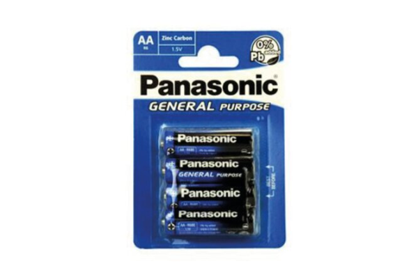 Panasonic Batterie R6 Mignon 1.5V AA in Blister à 4 Stkück