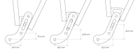Racktime Schnellspanner-Adapterset large