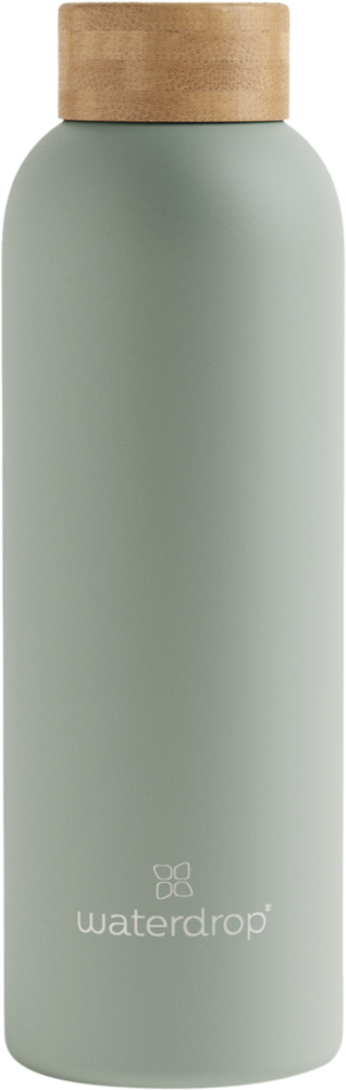 waterdrop Steel Bottle midtone olive matt