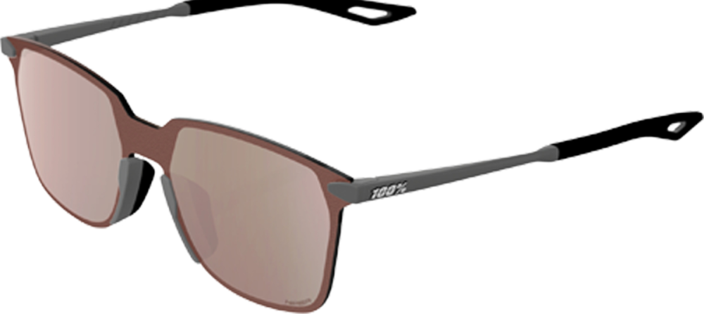 100percent Legere Square Brille Soft Tact Cool Gray - HiPER Crimso