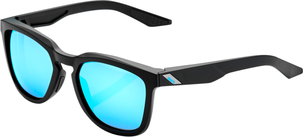 100percent Brille Hudson Matte Black-HiPER Blue ML