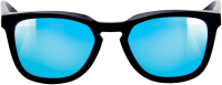 100percent Brille Hudson Matte Black-HiPER Blue ML