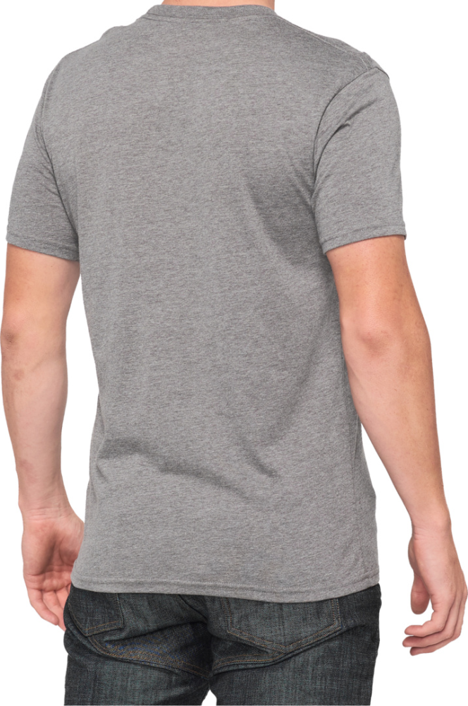 100percent Icon Short Sleeve Tee Heather grau S