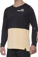 100percent R-CORE-X Long Sleeve Jersey black/peach XL