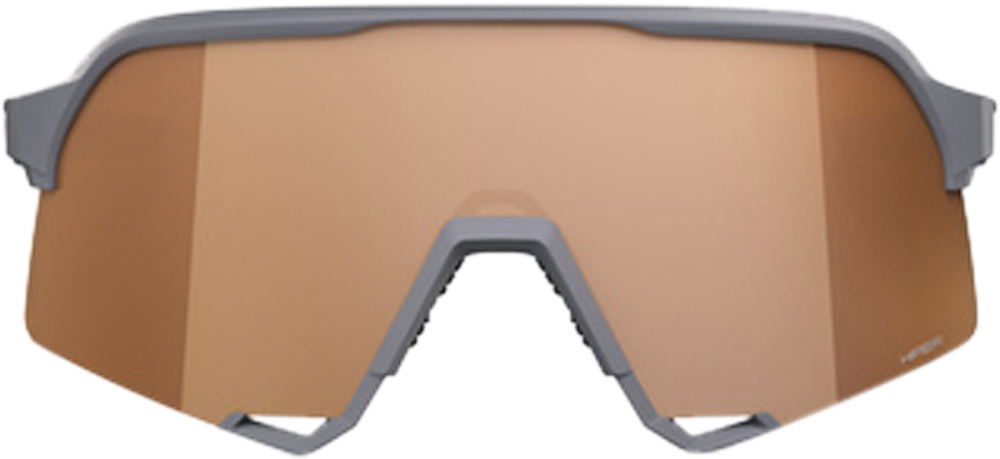 100percent S3 - Soft Tact Grey - HiPER Copper Mirror
