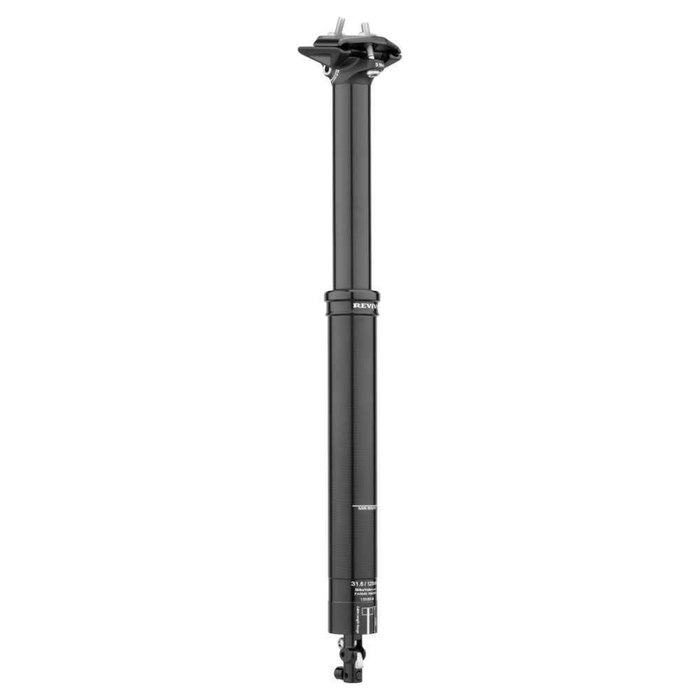 BikeYoke Revive 3.0 Dropper Post, 31.6 mm/185 mm, ohne Hebel.