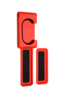 Cycloc Endo, Velo-Wandhalterung. Rot-Orange.