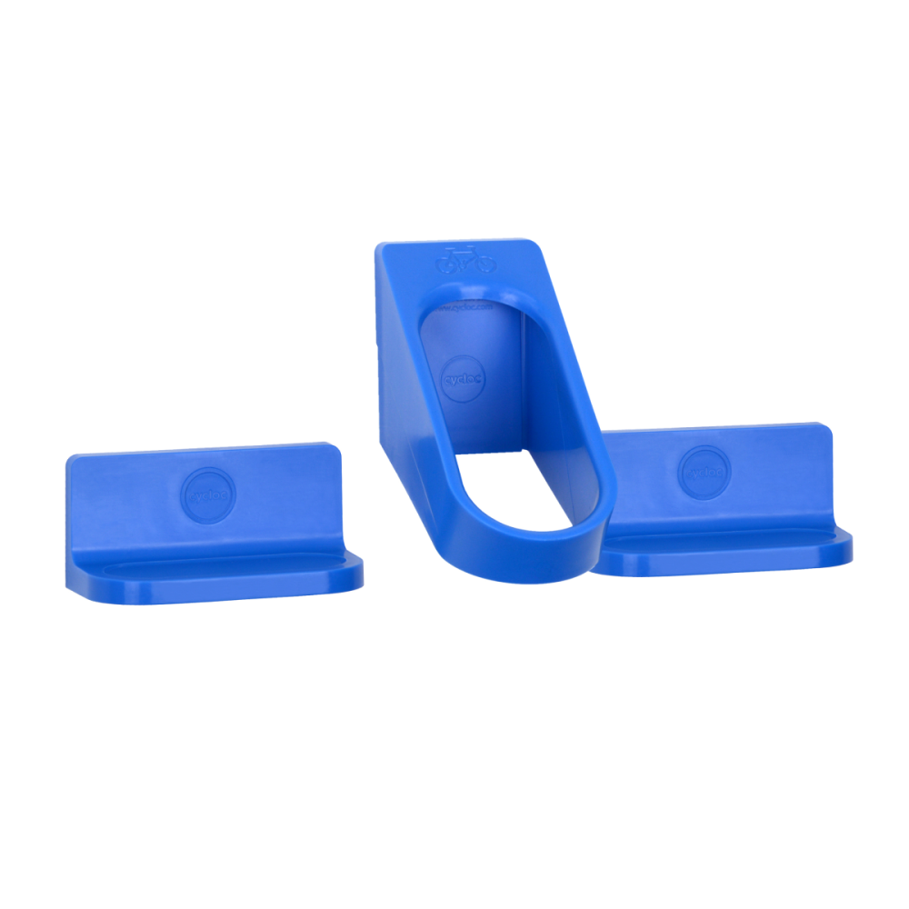 Cycloc Hero, Velo-Wandhalterung. Blau.